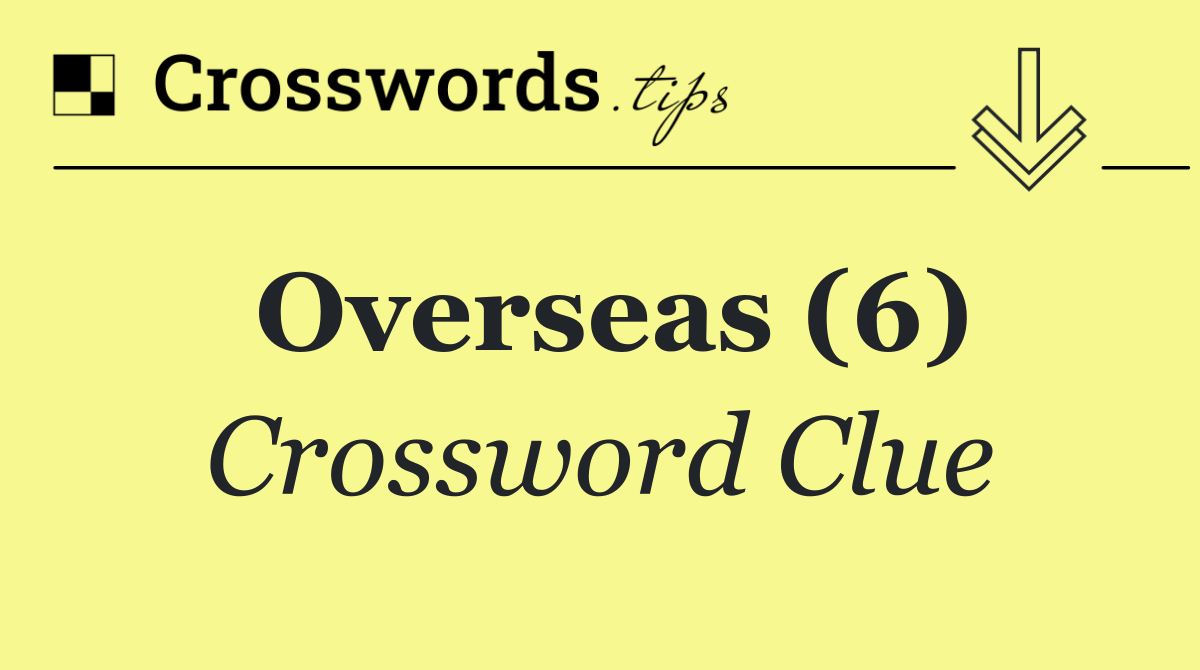 Overseas (6)