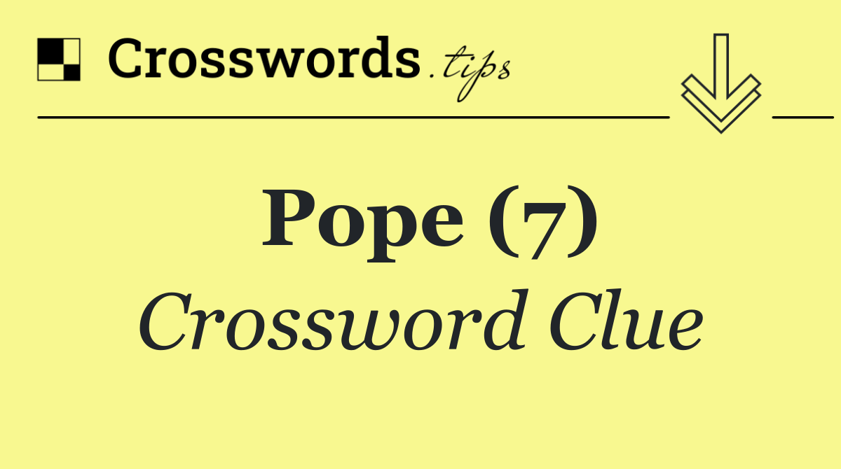 Pope (7)