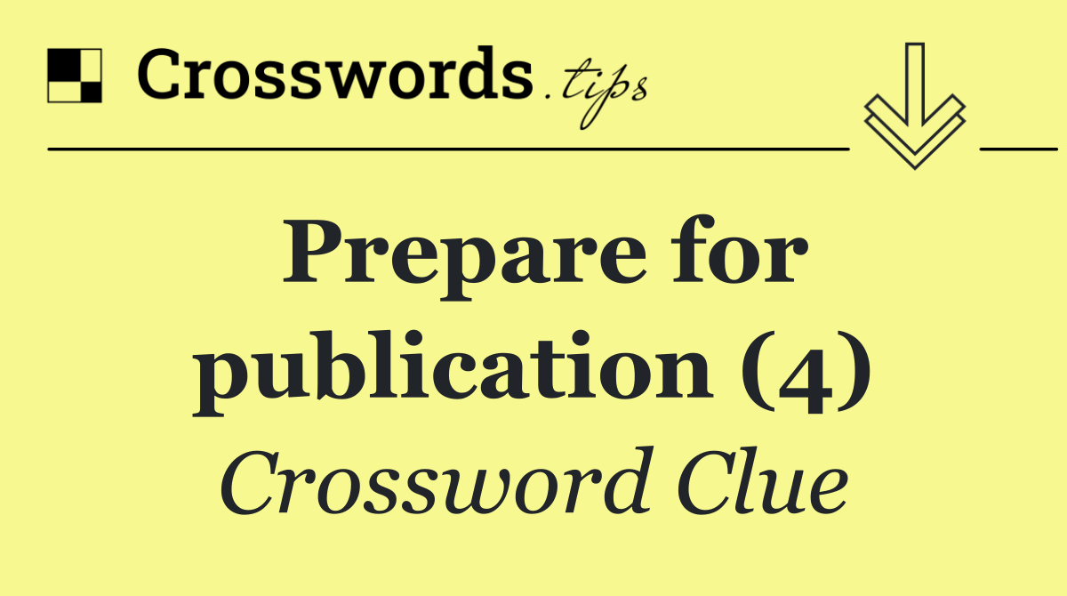 Prepare for publication (4)