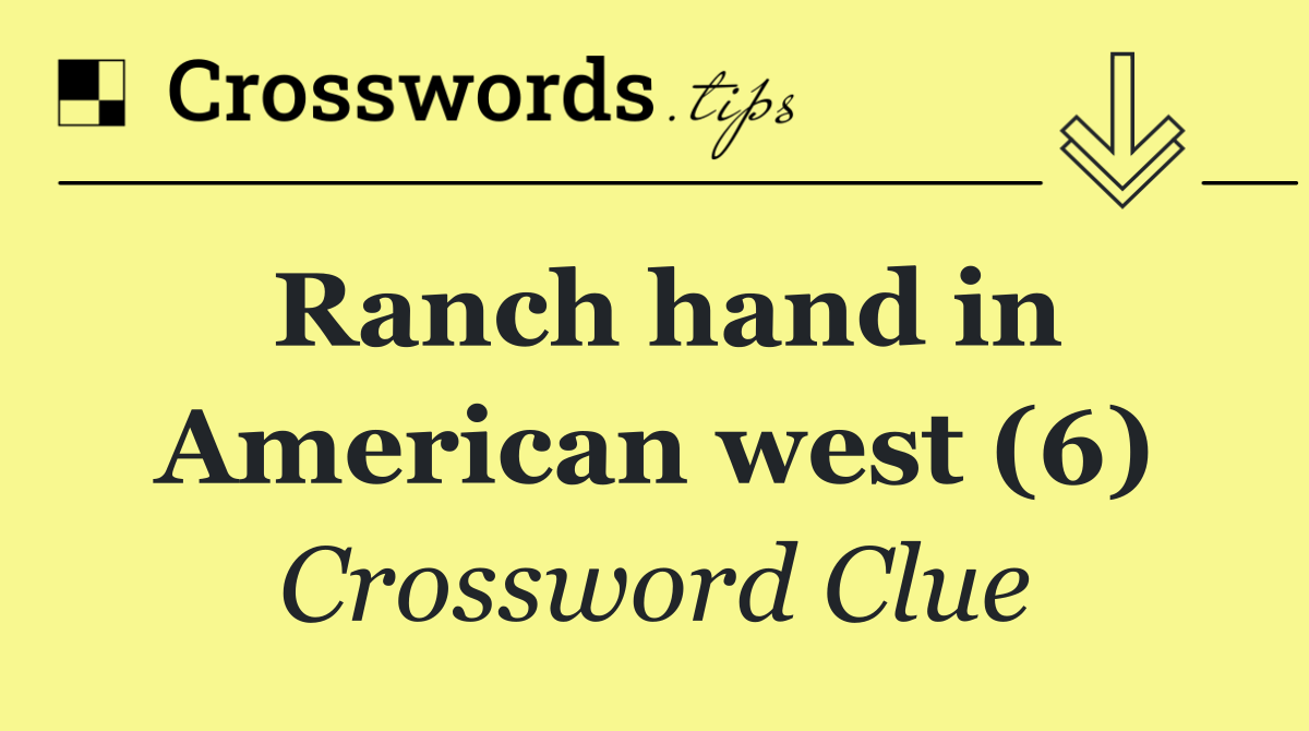 Ranch hand in American west (6)