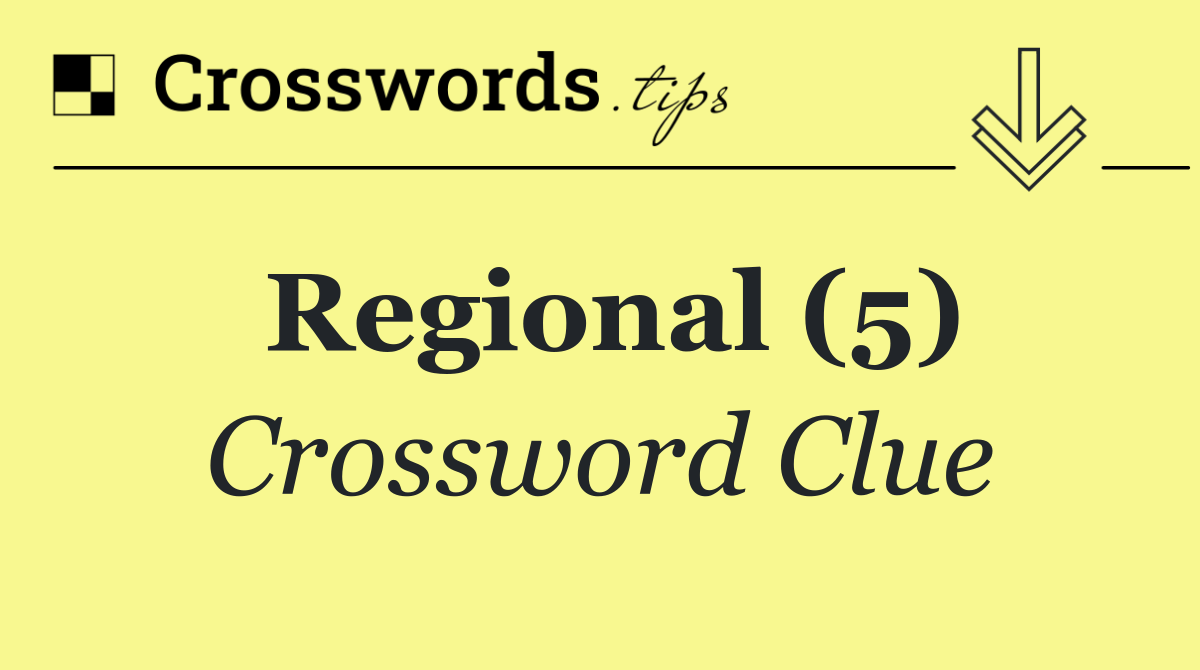 Regional (5)