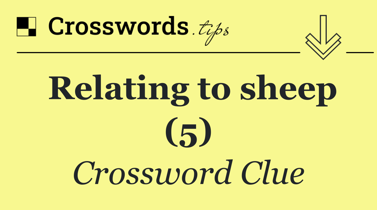 Relating to sheep (5)