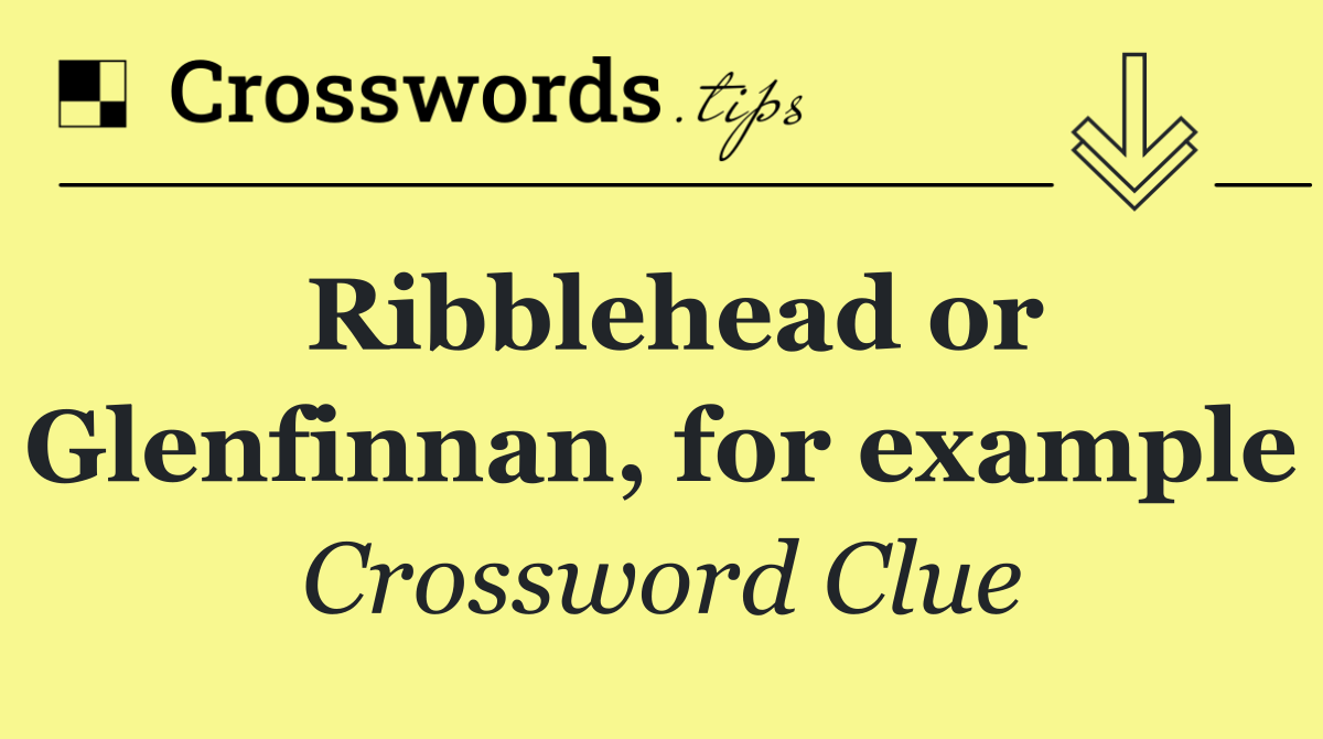 Ribblehead or Glenfinnan, for example