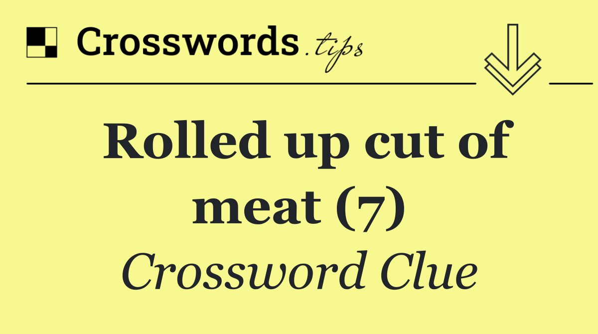 Rolled up cut of meat (7)
