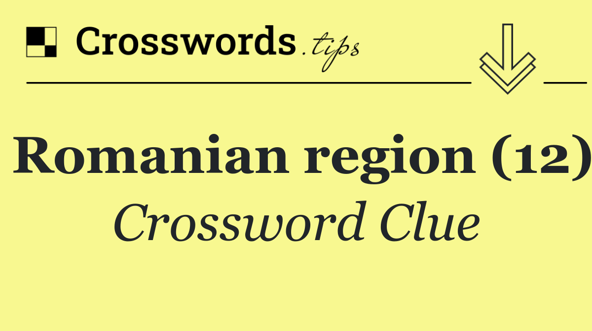 Romanian region (12)