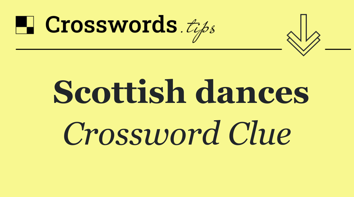 Scottish dances