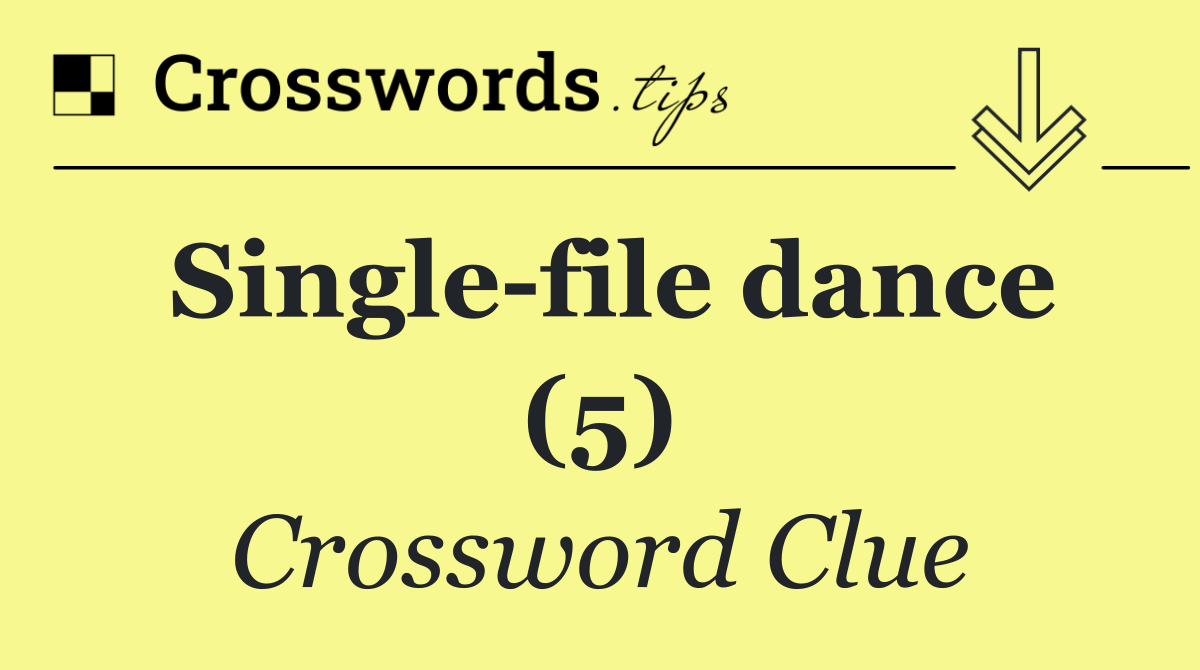 Single file dance (5)