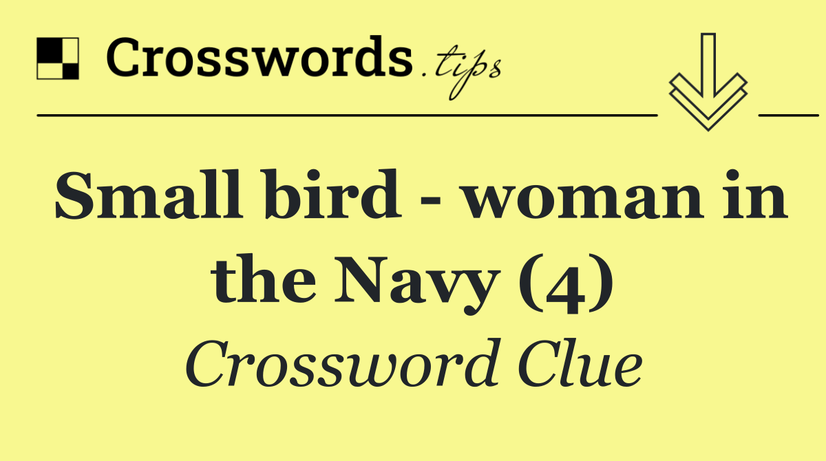 Small bird   woman in the Navy (4)