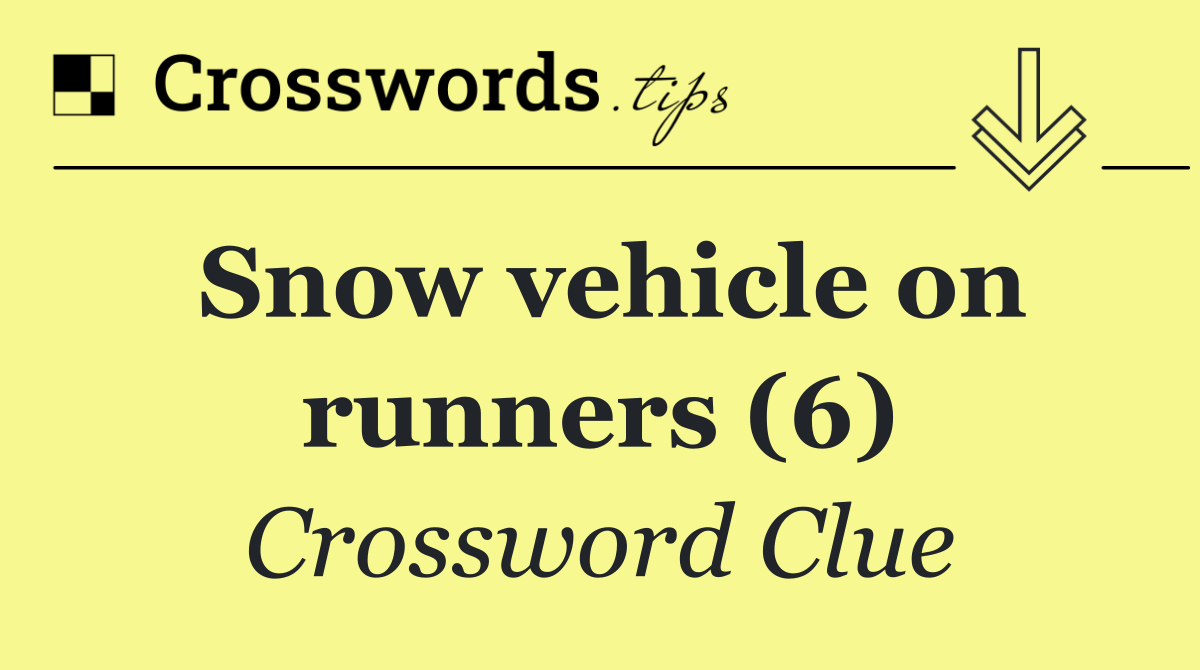 Snow vehicle on runners (6)