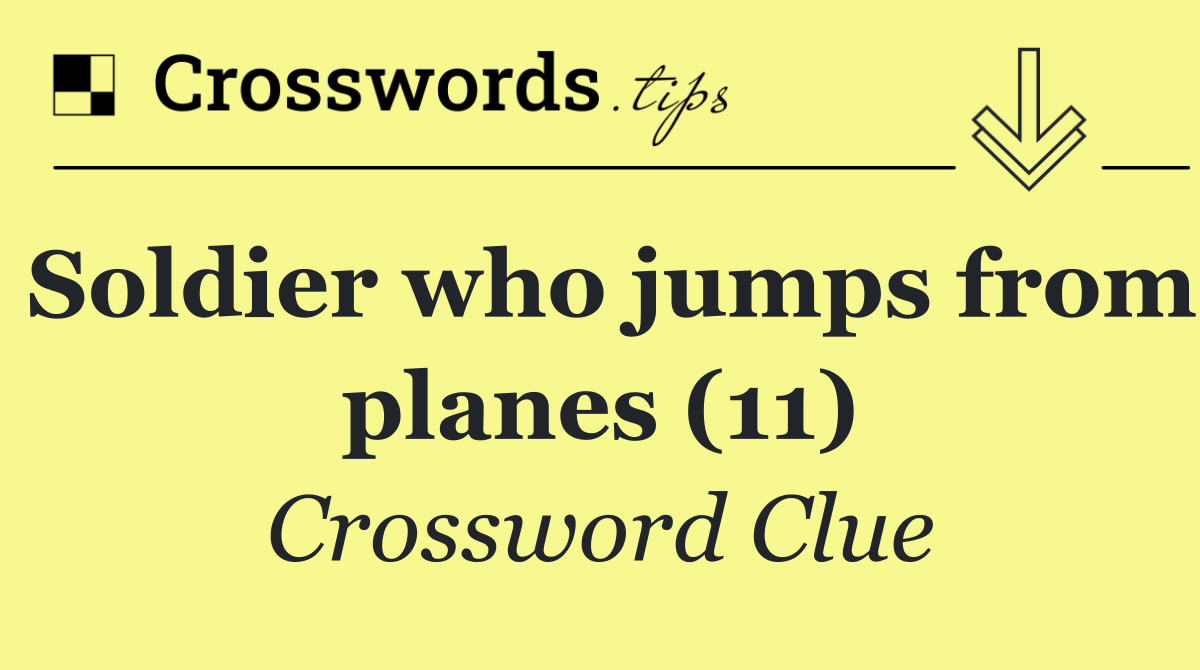 Soldier who jumps from planes (11)