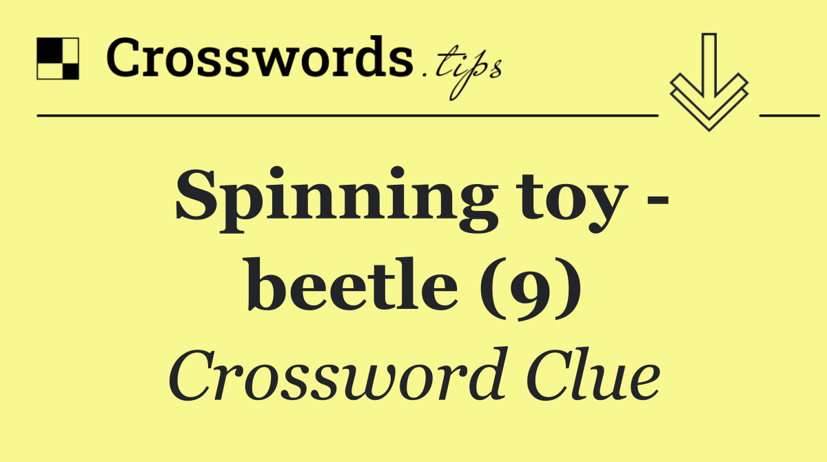Spinning toy   beetle (9)