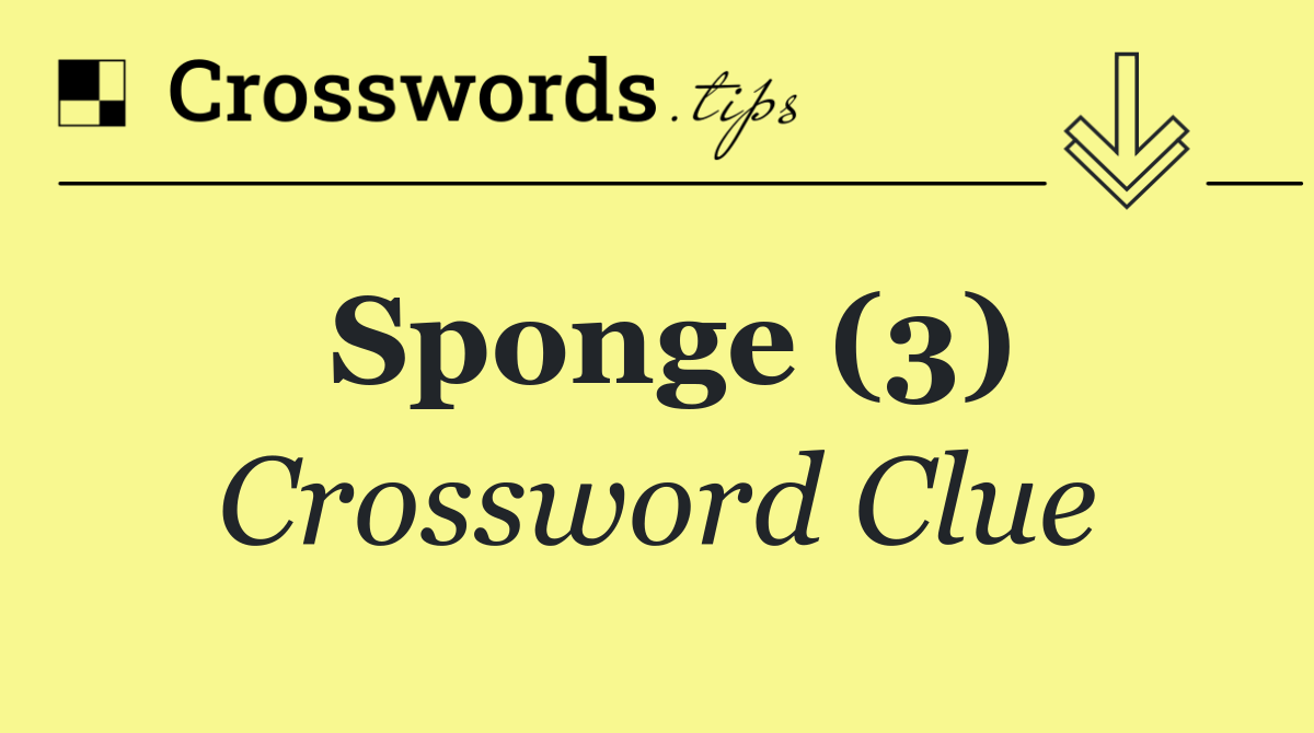 Sponge (3)