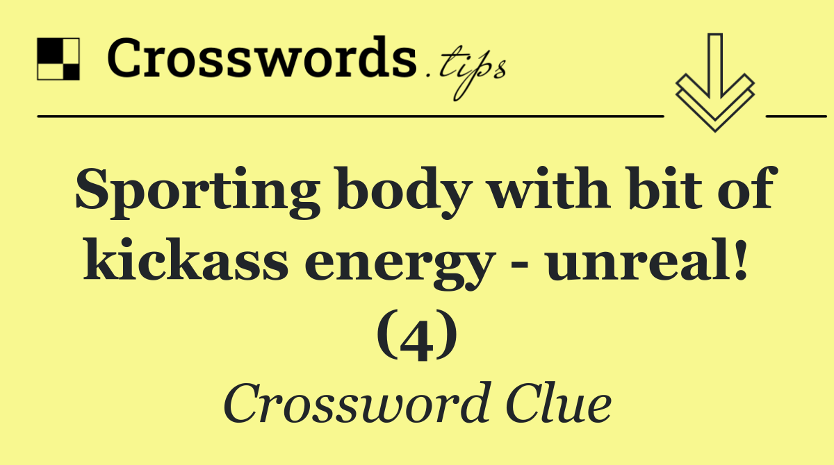 Sporting body with bit of kickass energy   unreal! (4)