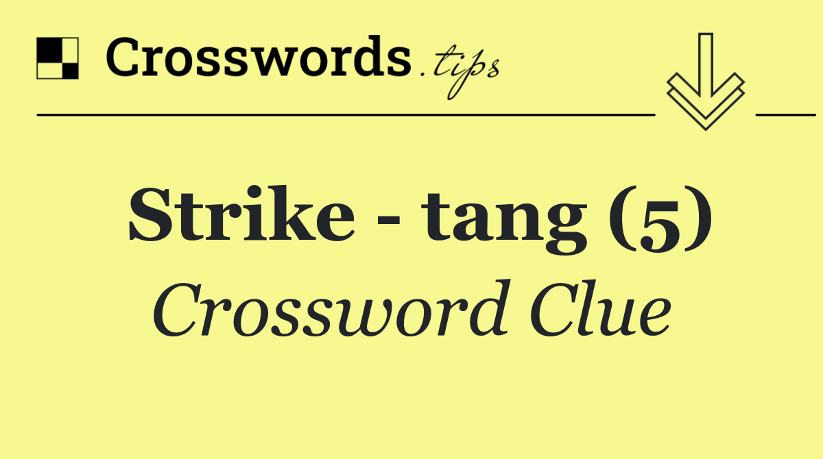 Strike   tang (5)