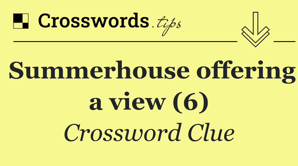 Summerhouse offering a view (6)