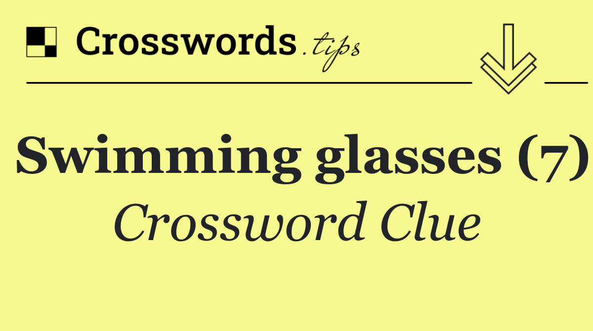 Swimming glasses (7)