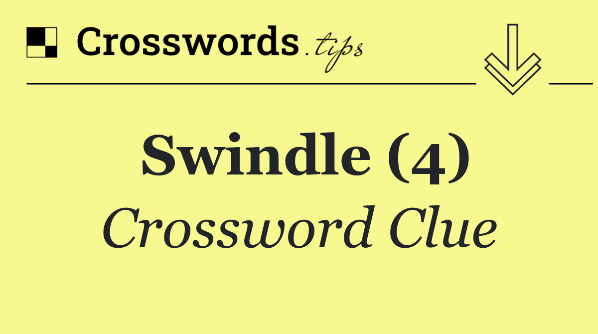 Swindle (4)