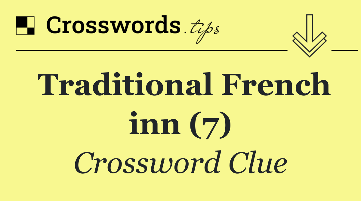 Traditional French inn (7)