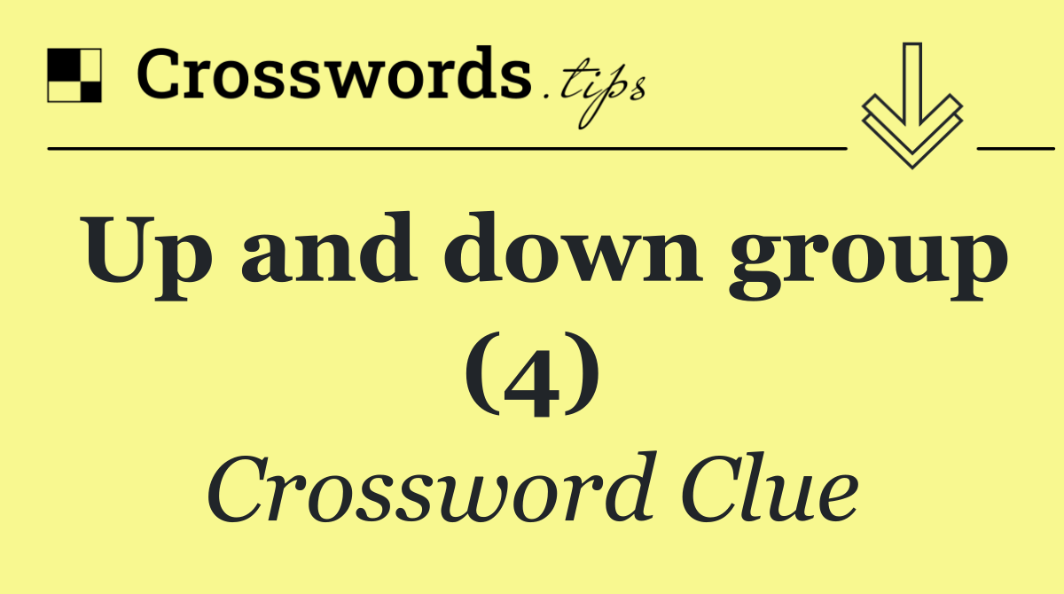 Up and down group (4)