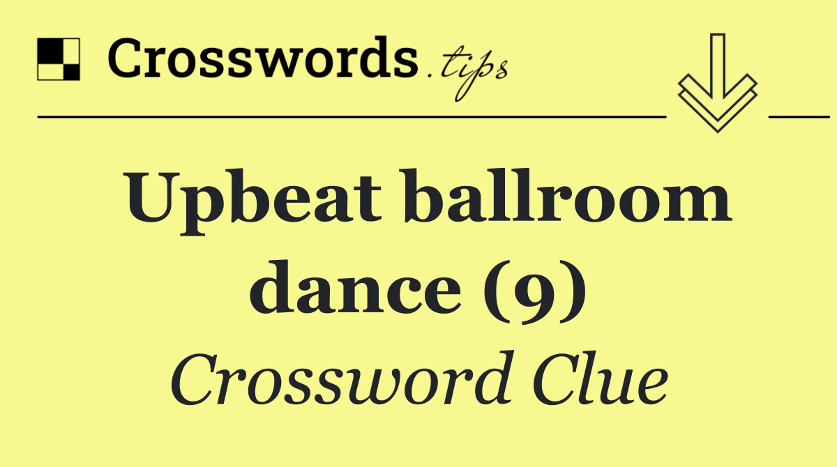 Upbeat ballroom dance (9)