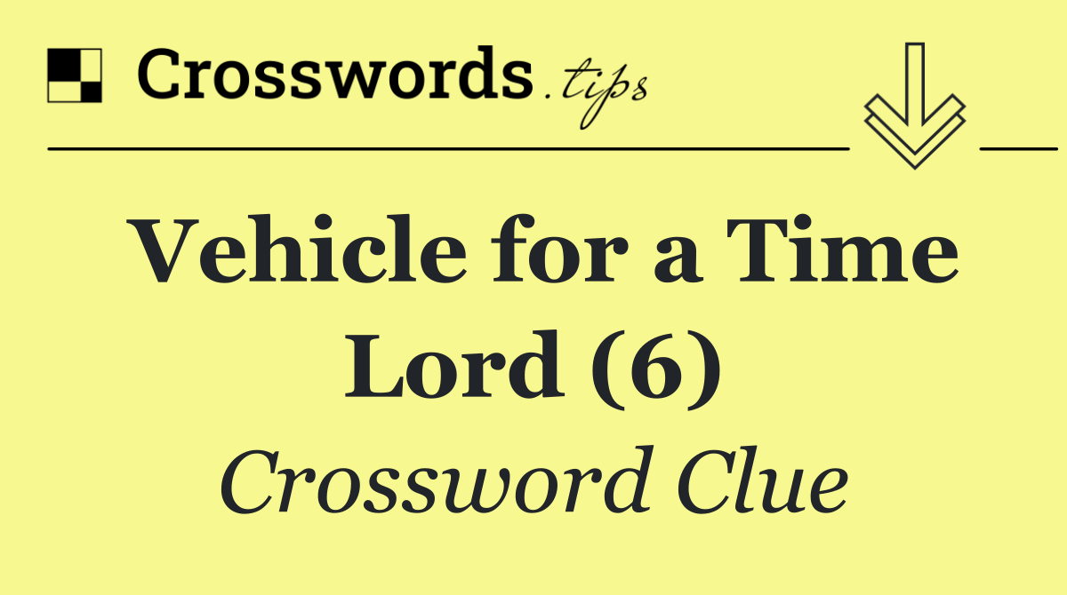 Vehicle for a Time Lord (6)