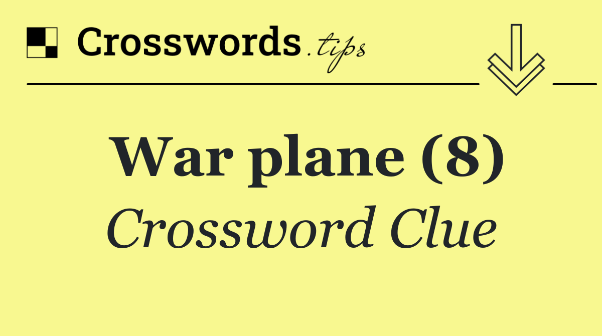 War plane (8)