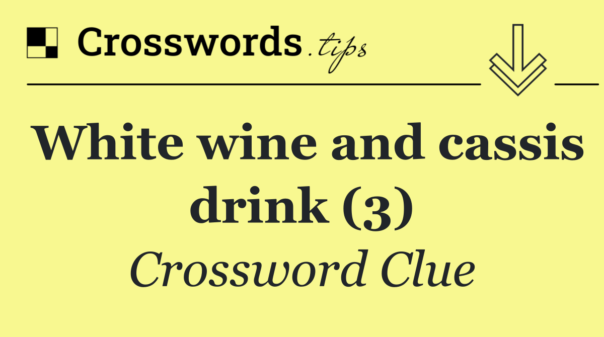 White wine and cassis drink (3)