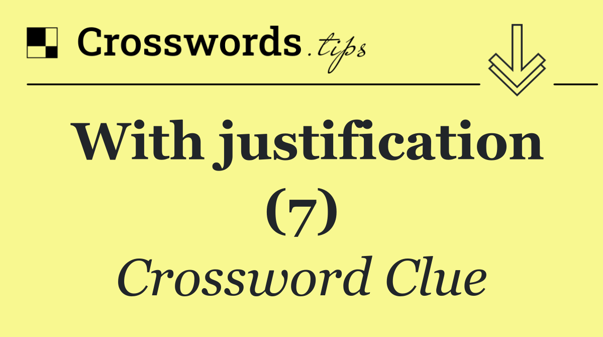 With justification (7)
