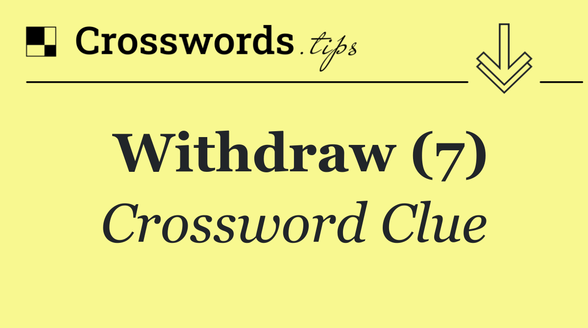 Withdraw (7)