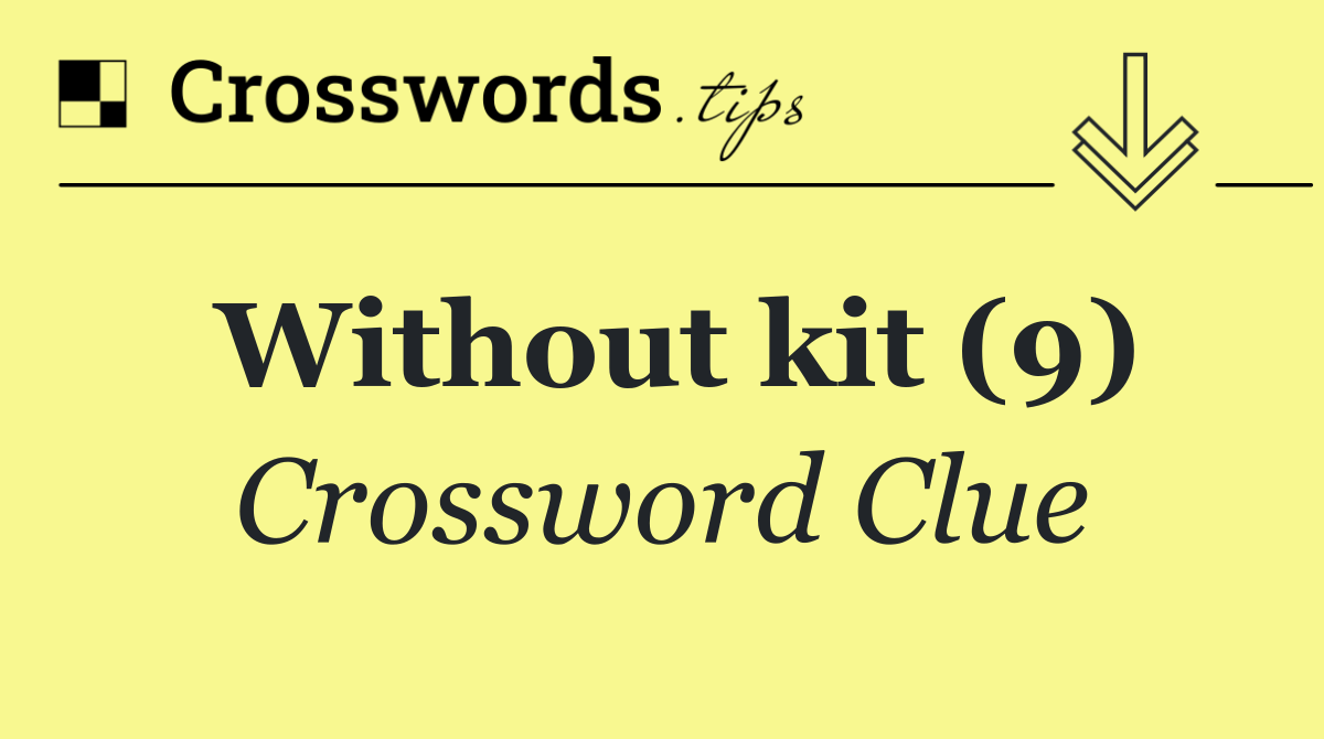 Without kit (9)