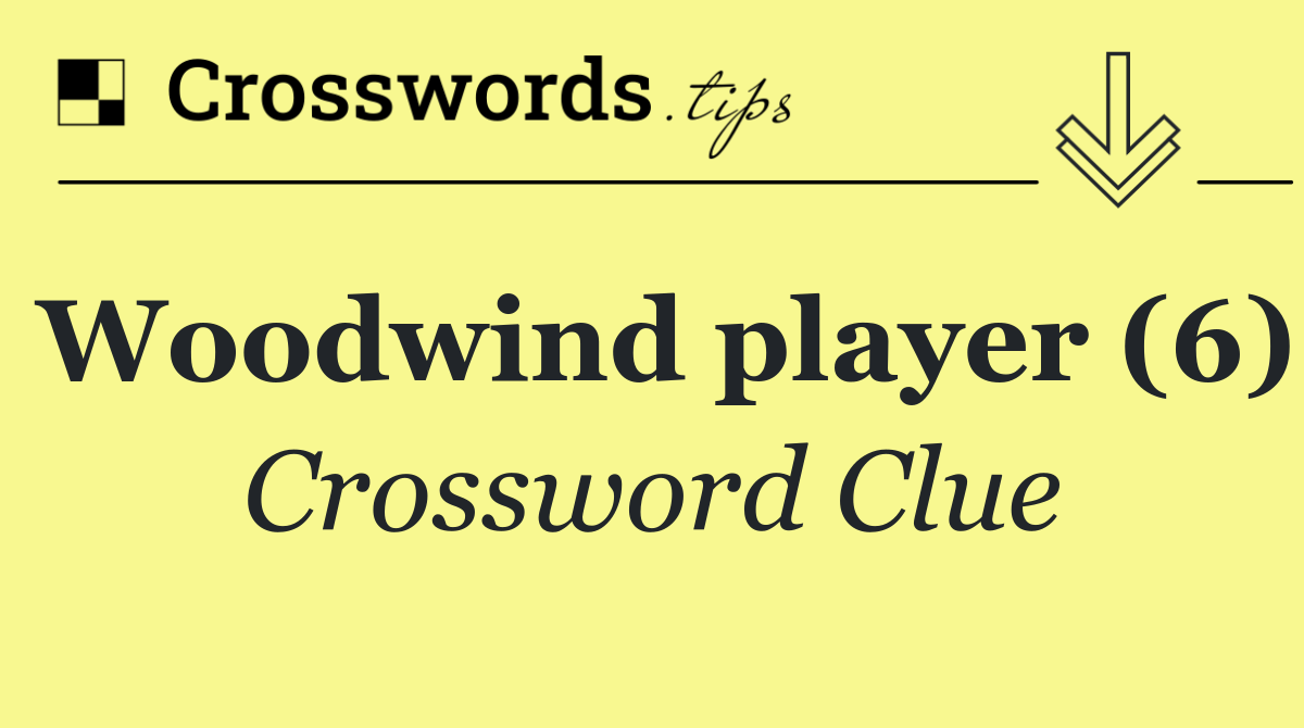 Woodwind player (6)
