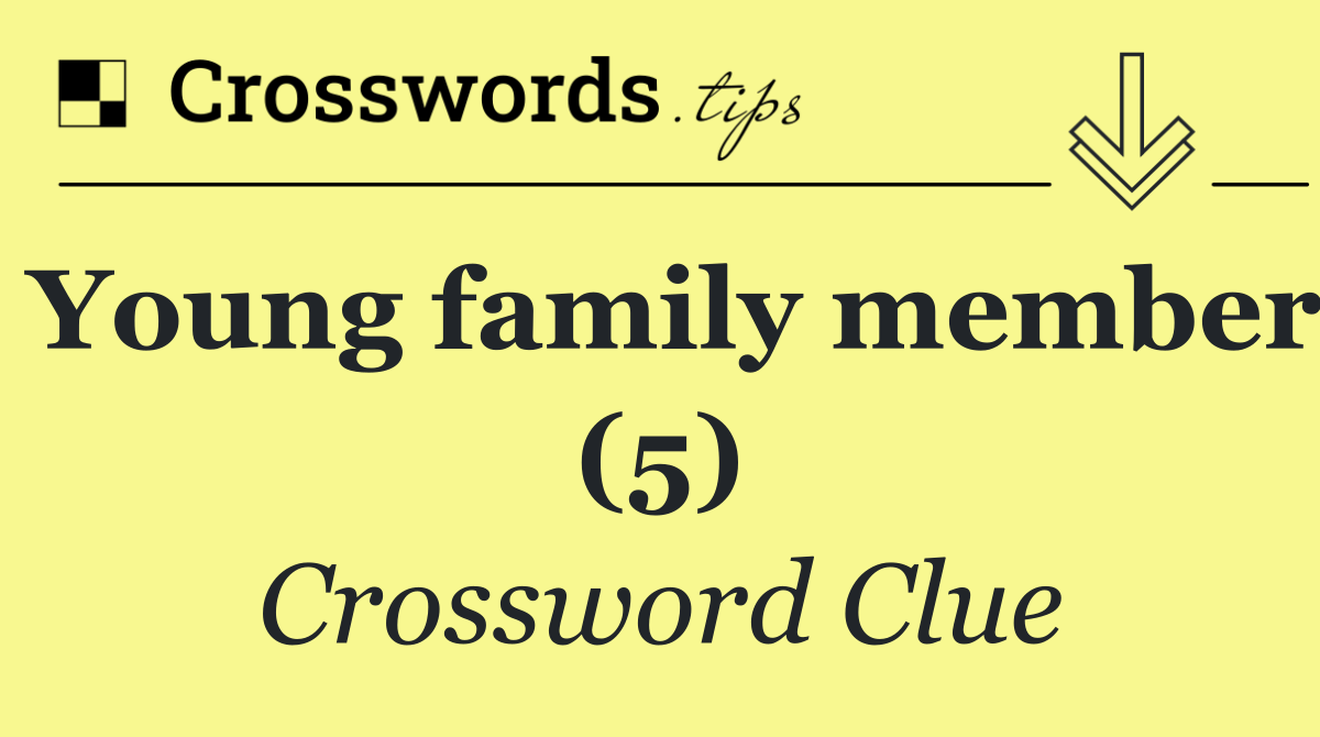 Young family member (5)