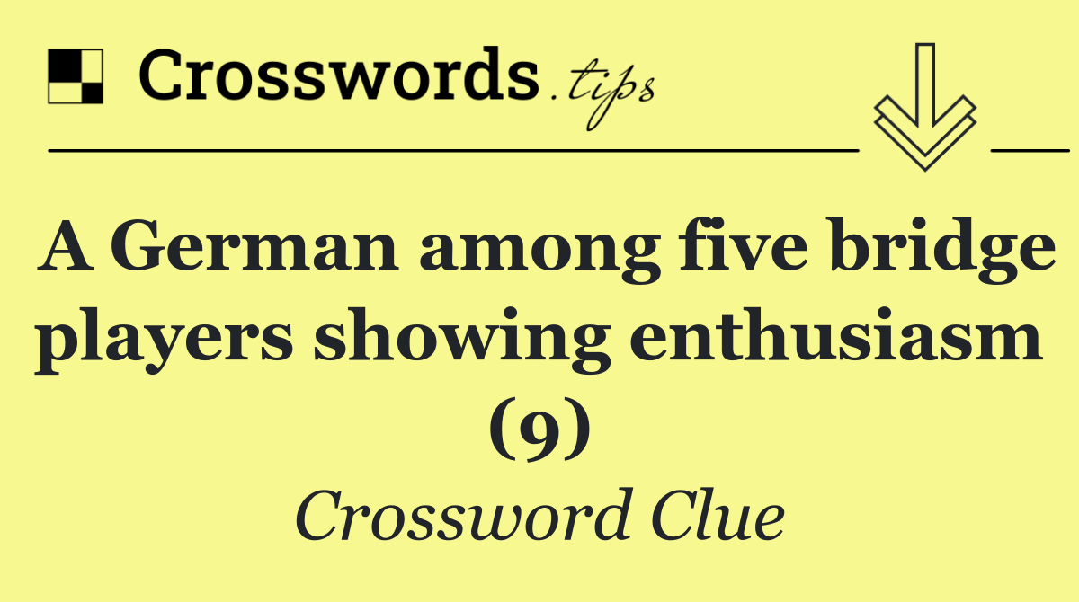 A German among five bridge players showing enthusiasm (9)