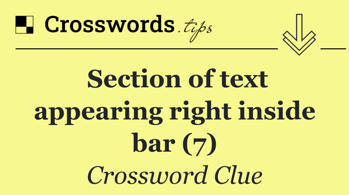 Section of text appearing right inside bar (7)