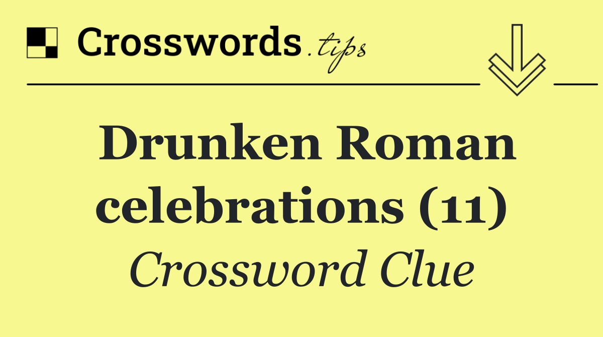 Drunken Roman celebrations (11)