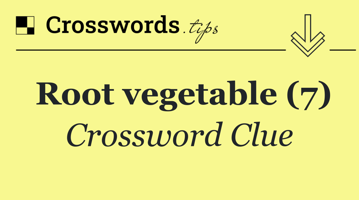 Root vegetable (7)