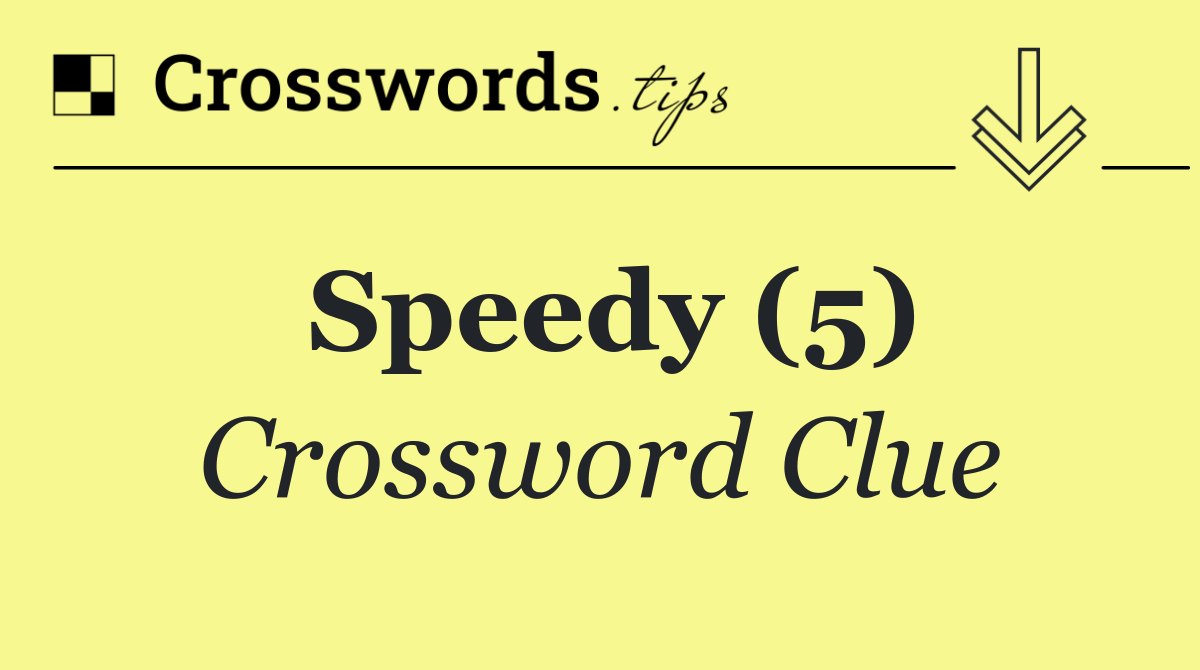 Speedy (5)