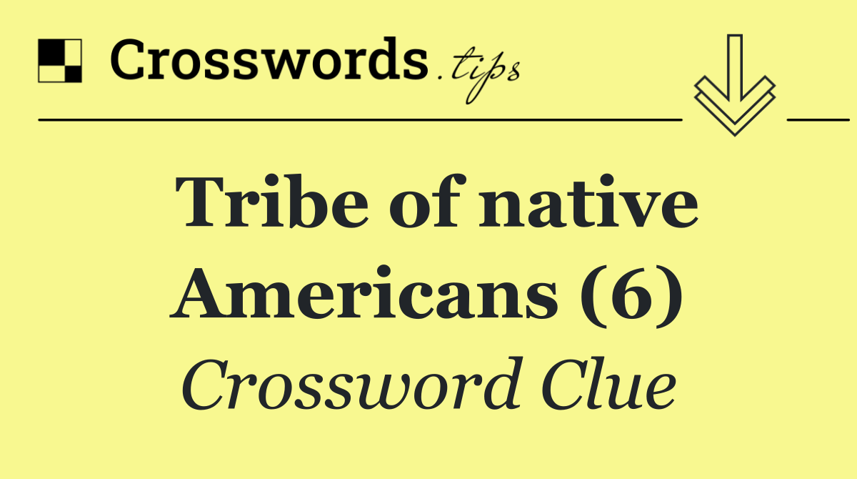 Tribe of native Americans (6)