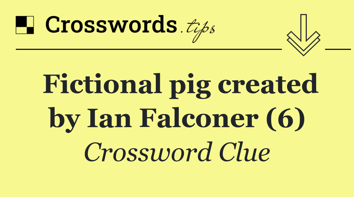 Fictional pig created by Ian Falconer (6)