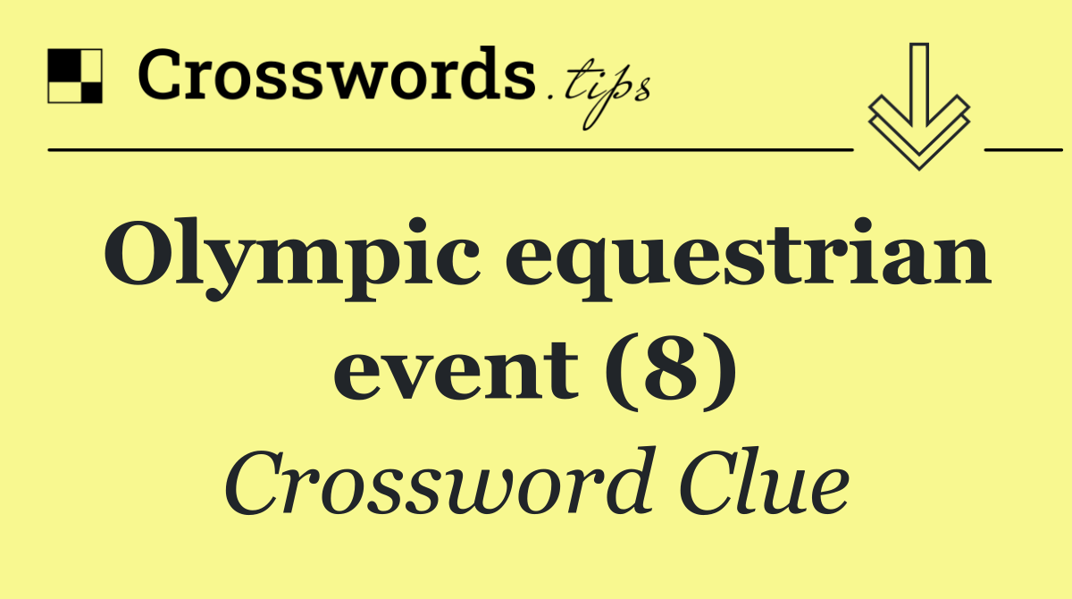 Olympic equestrian event (8)