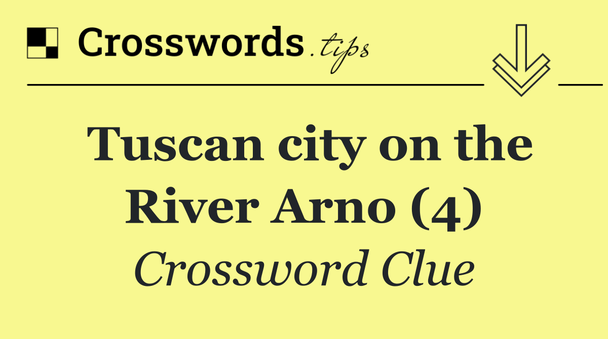 Tuscan city on the River Arno (4)