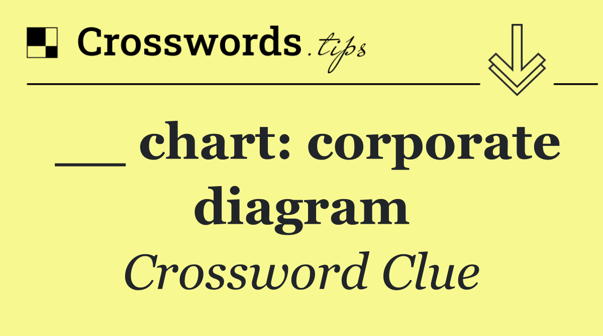 __ chart: corporate diagram