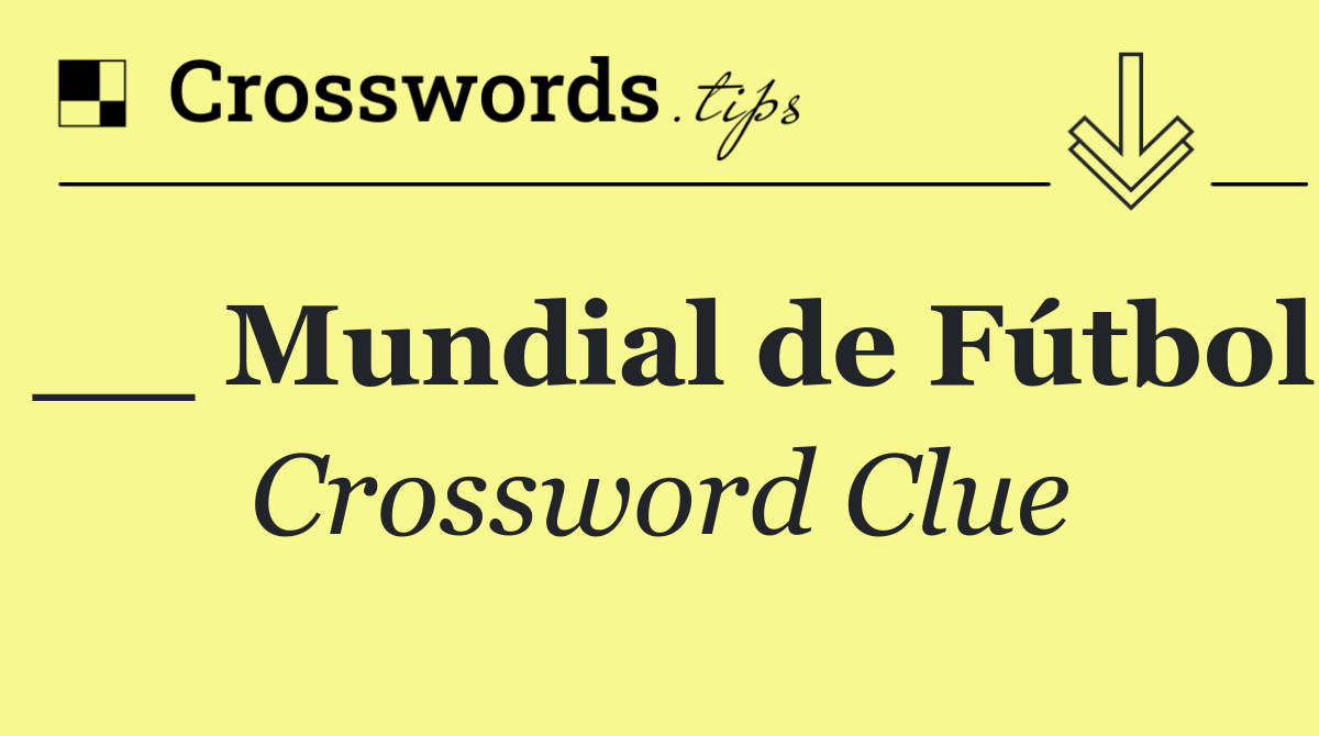 __ Mundial de Fútbol