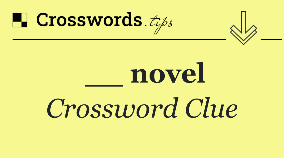 __ novel