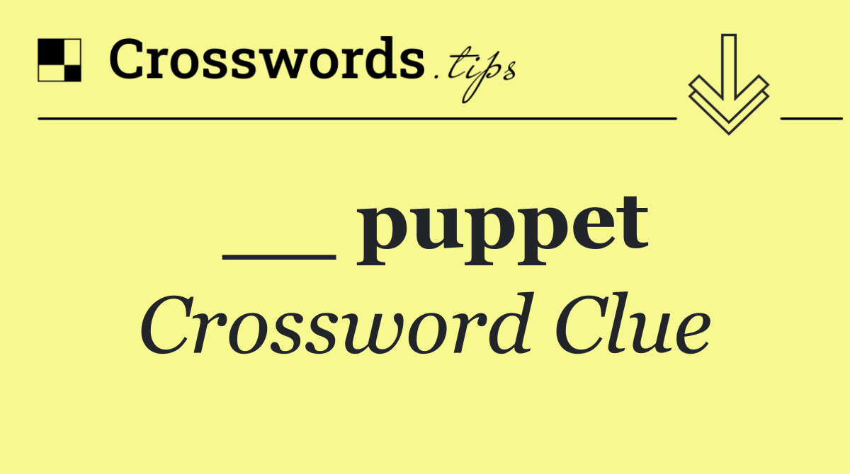 __ puppet