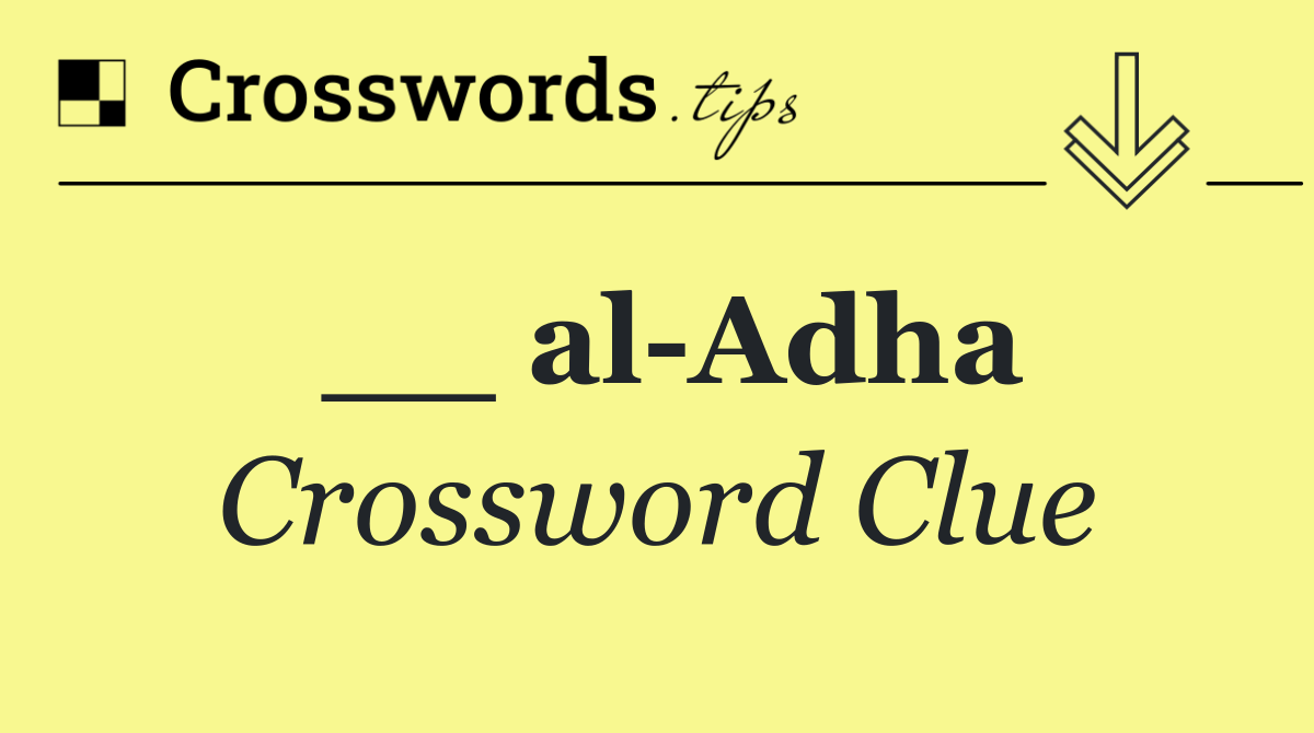 __ al Adha