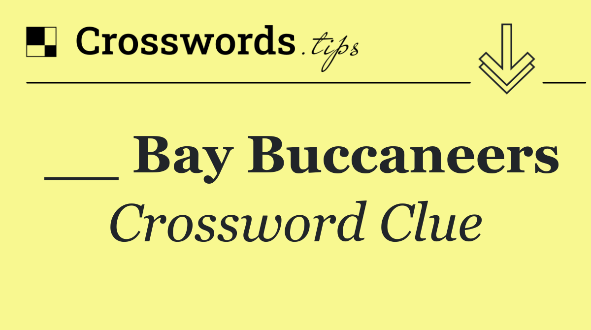 __ Bay Buccaneers