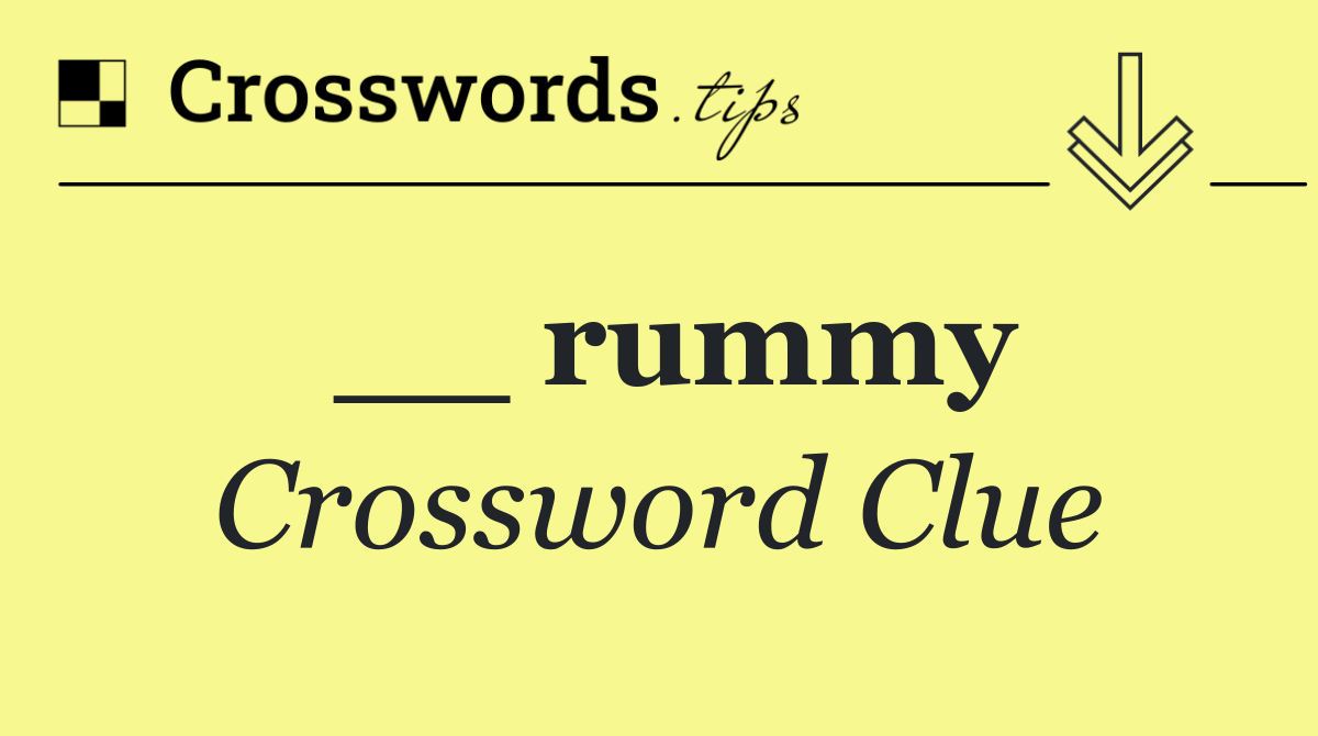 __ rummy