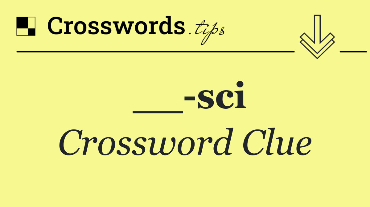 __ sci