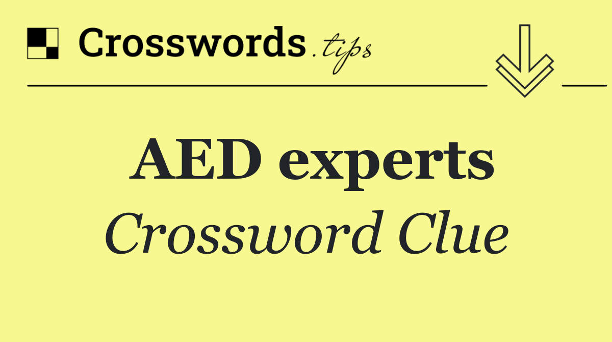 AED experts